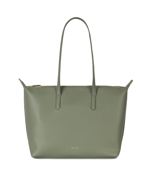 ABBI Vegan Tote Bag - Grain | Color: Olivine - variant::olivine