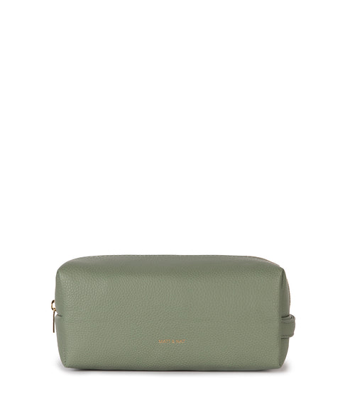 BLAIR Vegan Toiletry Case - Grain | Color: Olivine - variant::olivine