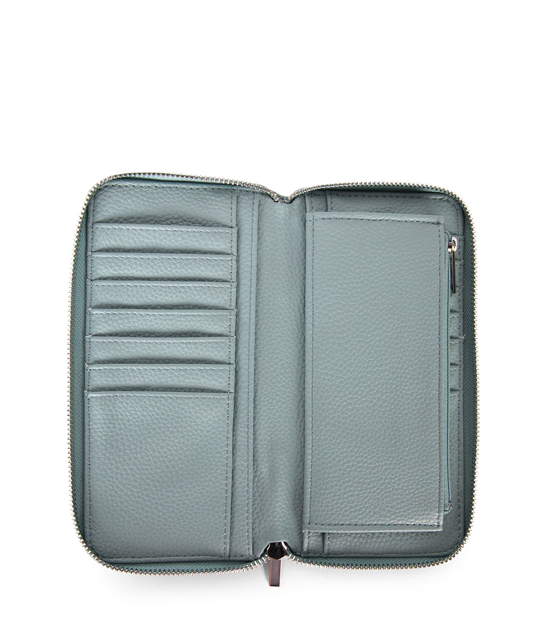 CENTRAL Vegan Wallet - Grain | Color: Aquamarine - variant::aquamarine