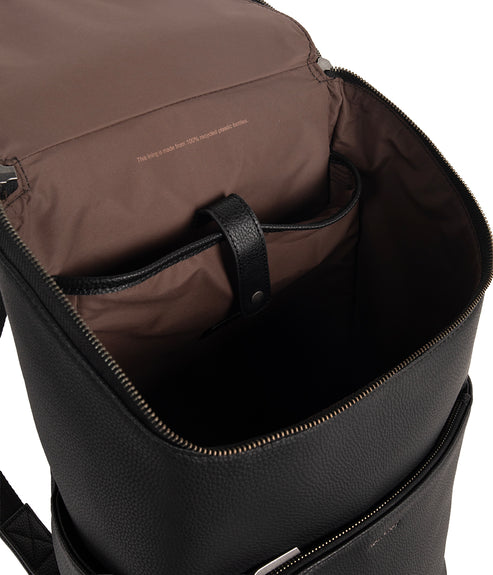 DEAN Vegan Backpack - Grin | Color: Black - variant::black