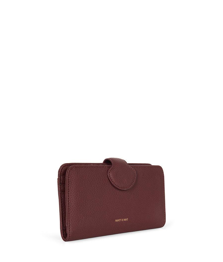 FLOAT Vegan Wallet - Grain | Color: Cherry - variant::cherry