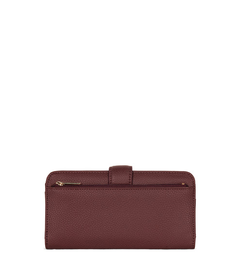 FLOAT Vegan Wallet - Grain | Color: Cherry - variant::cherry