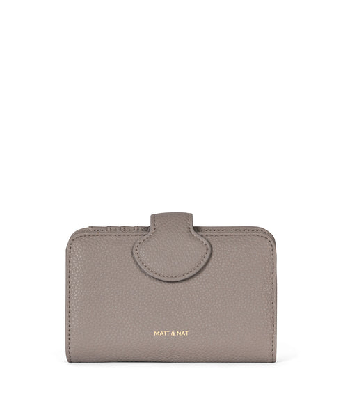 FLOATSM Small Vegan Wallet - Grain | Color: Plateau - variant::plateau