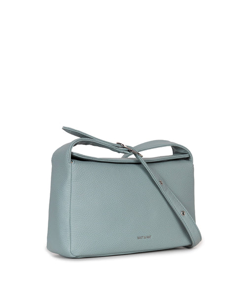 KERI Vegan Crossbody Bag – Grain | Color: Aquamarine - variant::aquamarine
