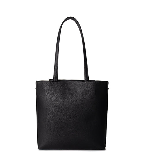 KOE Vegan Tote Bag - Grain | Color: Black - variant::black