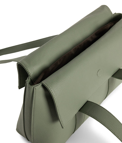 MOLLY Vegan Tote Bag – Grain | Color: Olivine - variant::olivine
