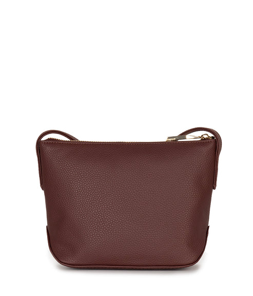 SAM Vegan Crossbody Bag - Grain | Color: Cherry - variant::cherry