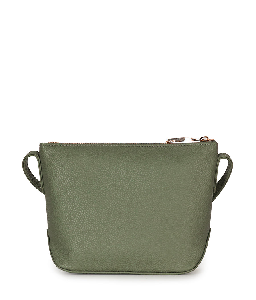SAM Vegan Crossbody Bag - Grain | Color: Olivine - variant::olivine