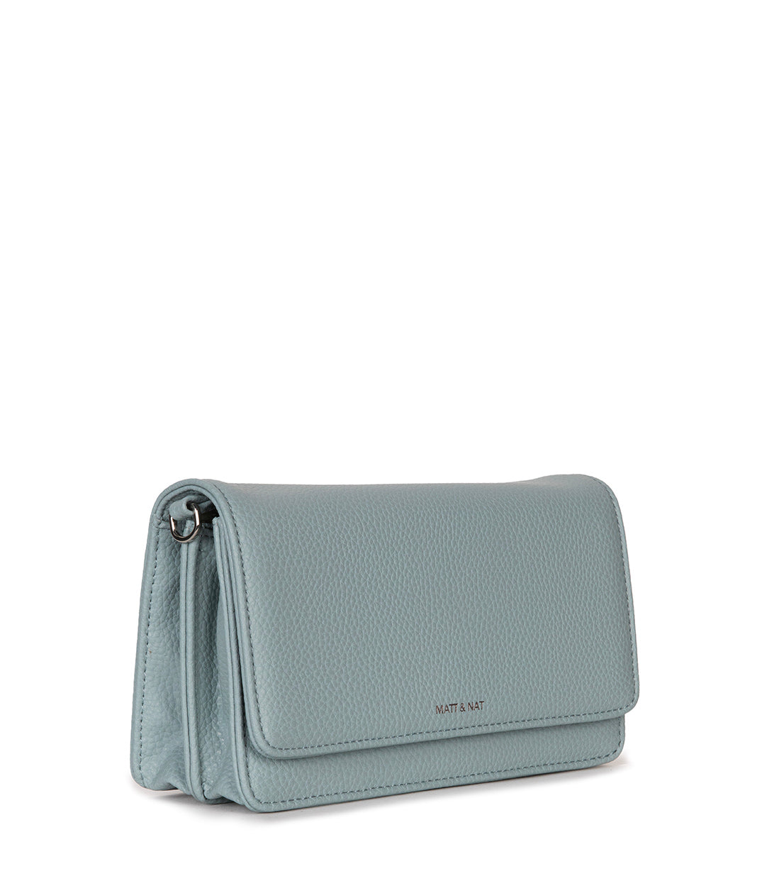 BEE Vegan Crossbody Bag - Grain | Color: Aquamarine- variant::aquamarine