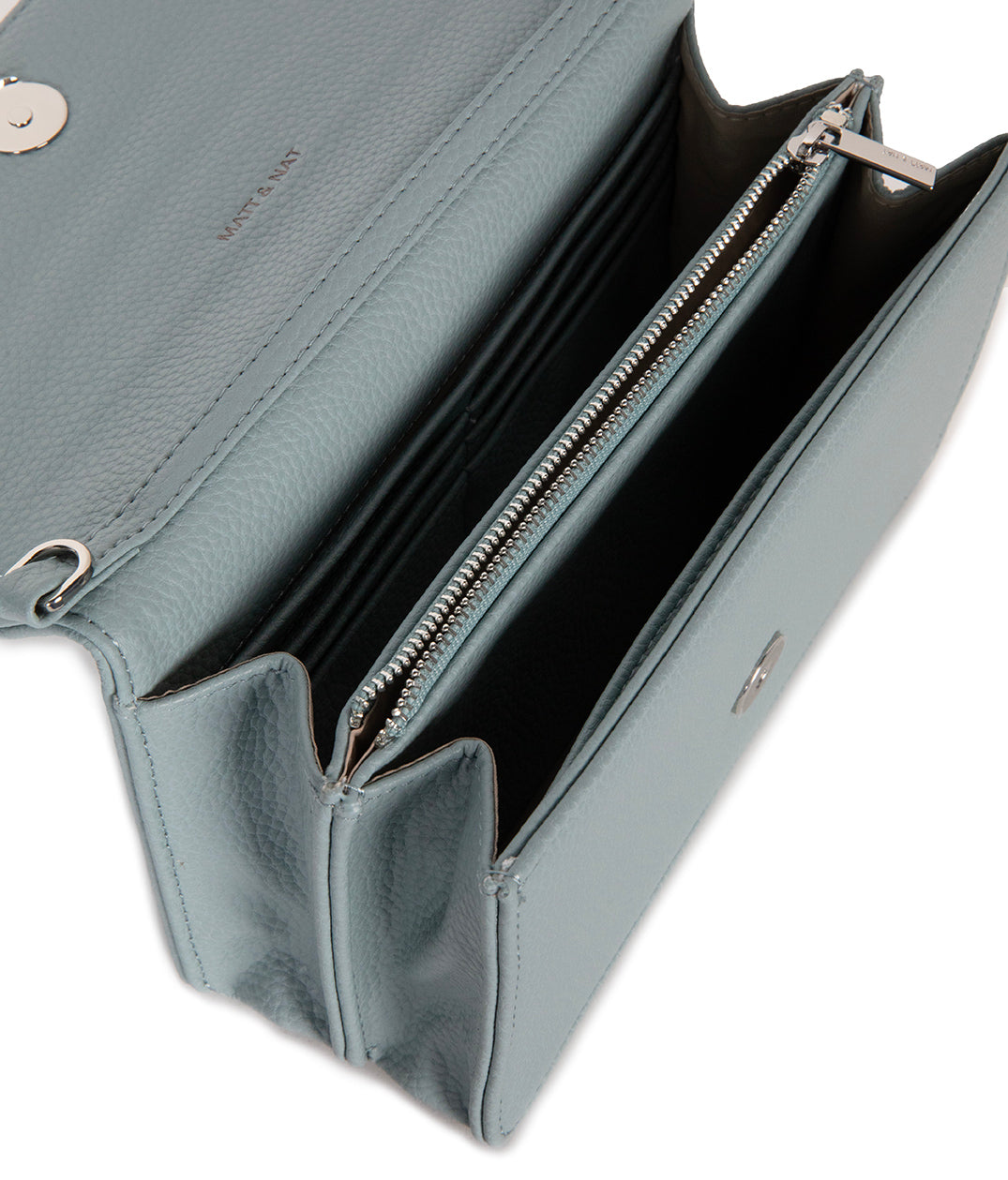 BEE Vegan Crossbody Bag - Grain | Color: Aquamarine- variant::aquamarine