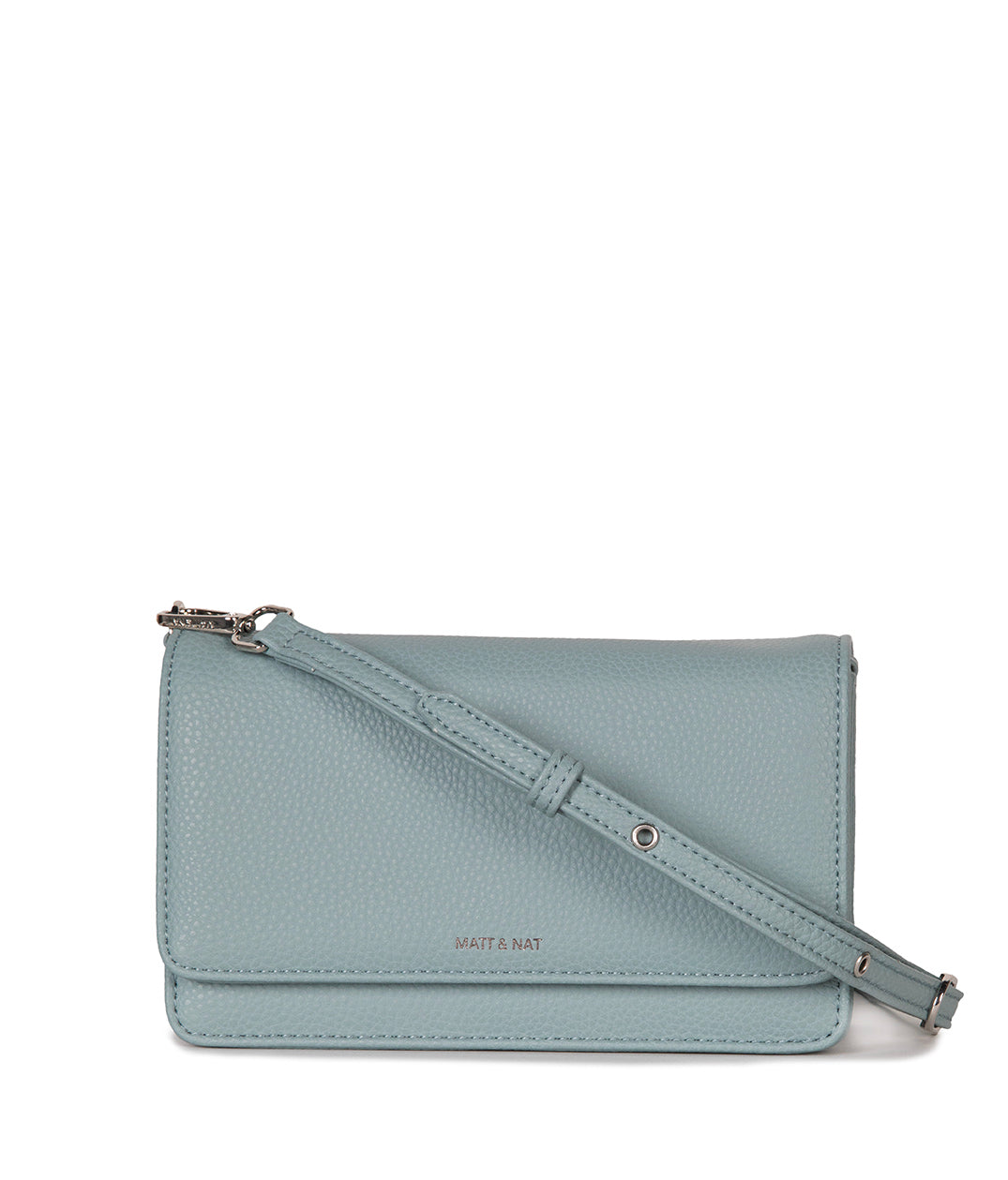 BEE Vegan Crossbody Bag - Grain | Color: Aquamarine- variant::aquamarine