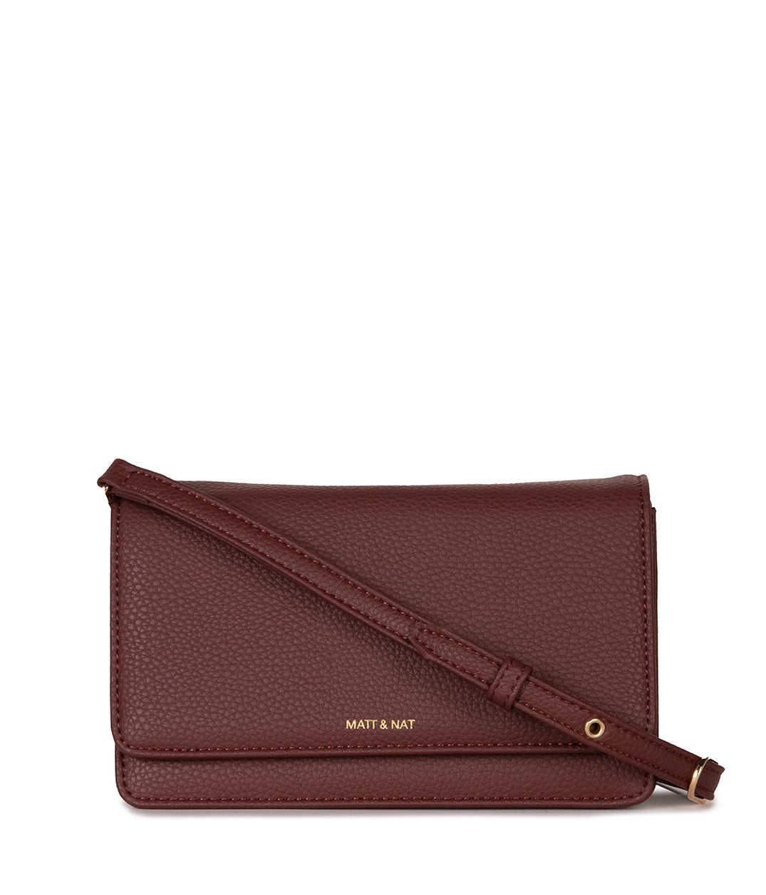 BEE Vegan Crossbody Bag - Grain | Color: Cherry- variant::cherry