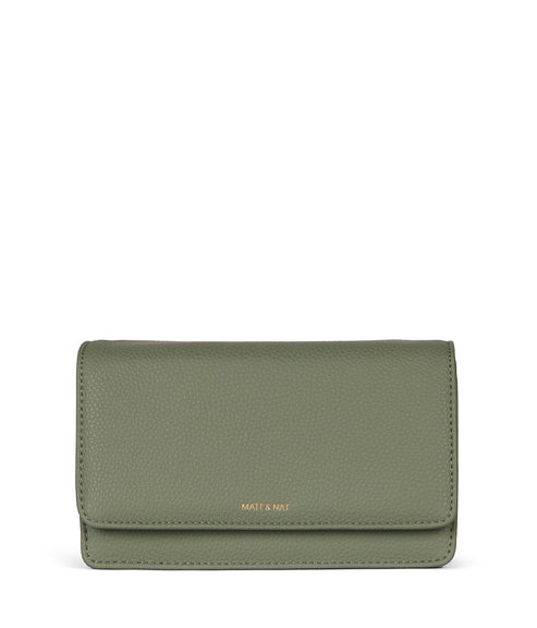 BEE Vegan Crossbody Bag - Grain | Color: Olivine- variant::olivine