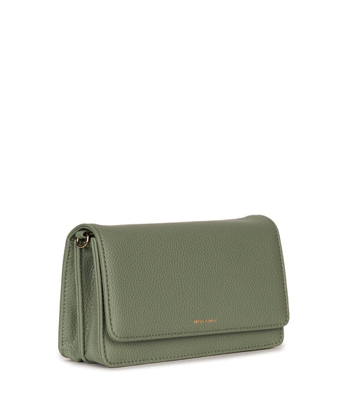 BEE Vegan Crossbody Bag - Grain | Color: Olivine- variant::olivine