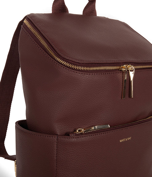 BRAVE Vegan Backpack - Grain | Color: Cherry - variant::cherry