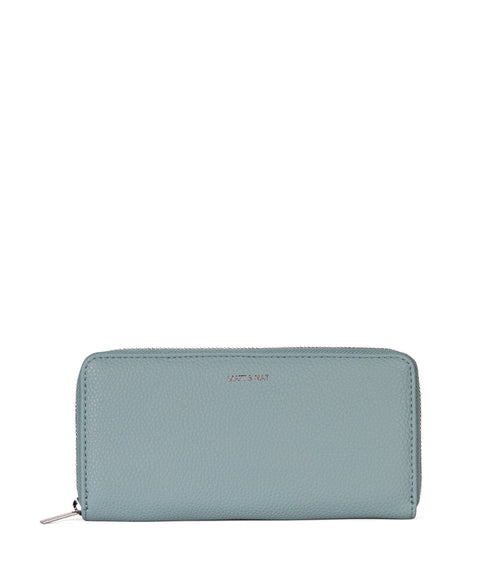 CENTRAL Vegan Wallet - Grain | Color: Aquamarine - variant::aquamarine
