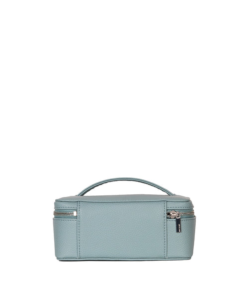 JULE Vegan Vanity Case - Grain | Color: Aquamarine - variant::aquamarine