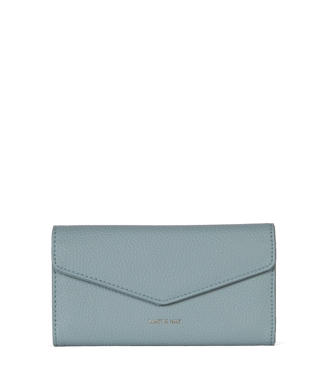 Raye Vegan Wallet - Grain | Color: Aquamarine - variant::aquamarine