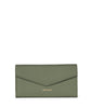 Raye Vegan Wallet - Grain | Color: Olivine - variant::olivine