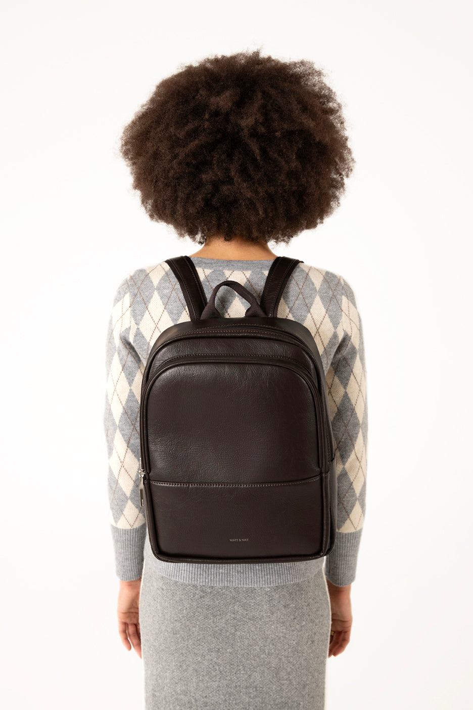 ESME Vegan Backpack - Theme | Color: Black - variant::black