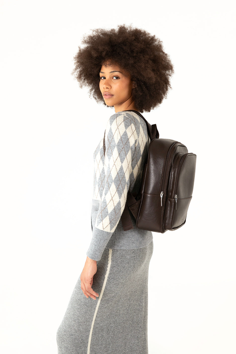 ESME Vegan Backpack - Theme | Color: Black - variant::black