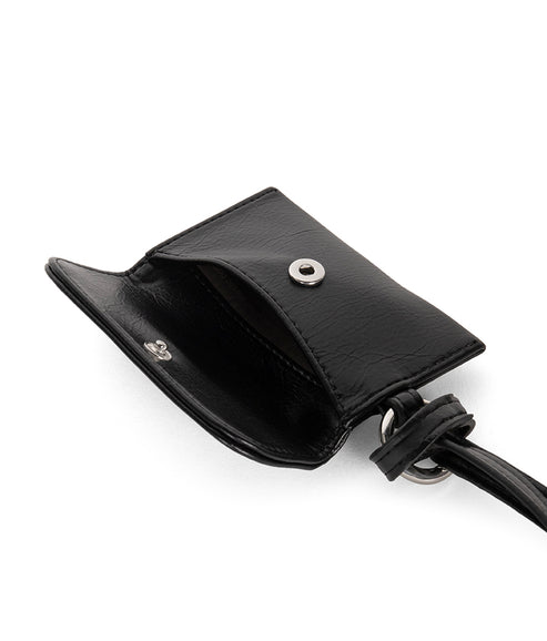 VALIN- Vegan Cardholder – Theme | Color: Black - variant::black