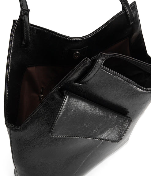 GIANI SM Vegan Tote – Theme | Color: Black - variant::black