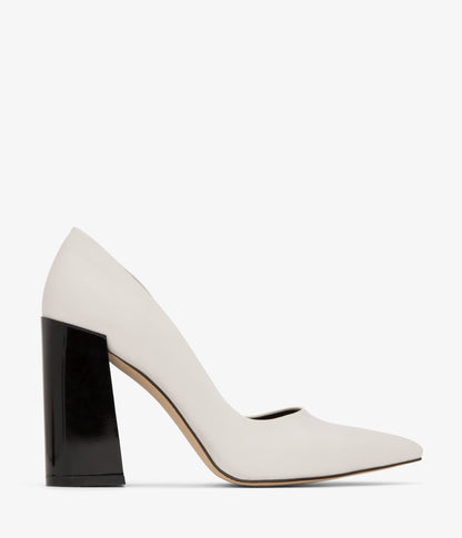 variant:: white -- Stessy vegan high heels white