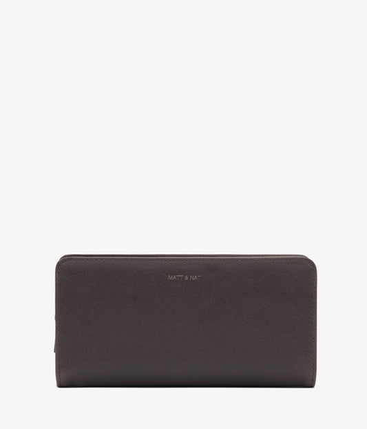 DUMA Vegan Wallet - Vintage | Color: Charcoal - variant::Charcoal 