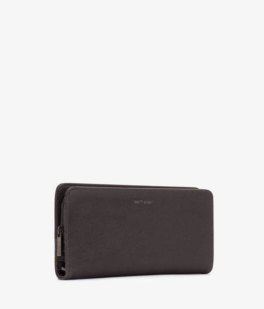 DUMA Vegan Wallet - Vintage | Color: Charcoal - variant::Charcoal 