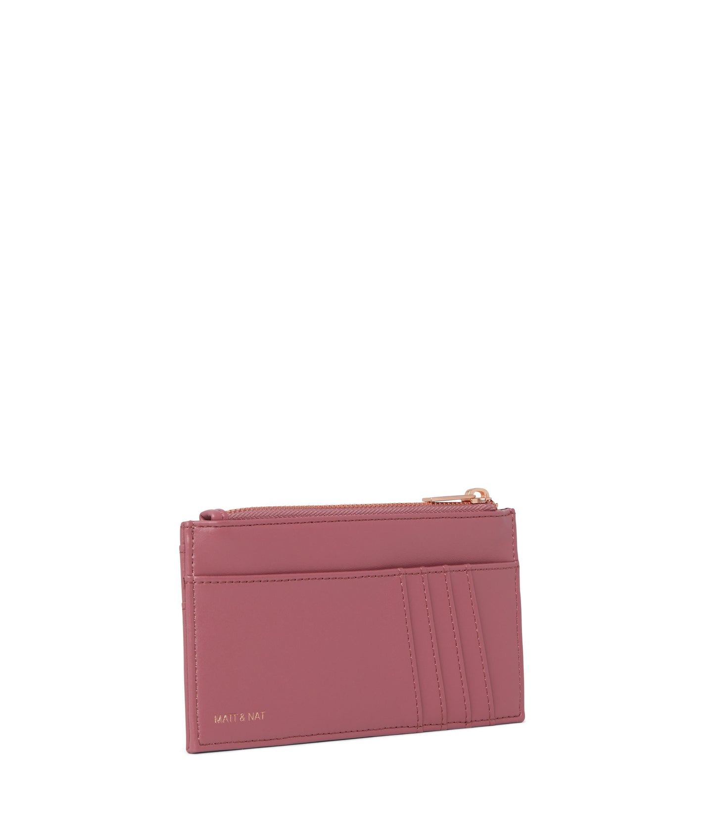 NOLLY Vegan Wallet - Loom | Color: Rosewood- variant::Rosewood