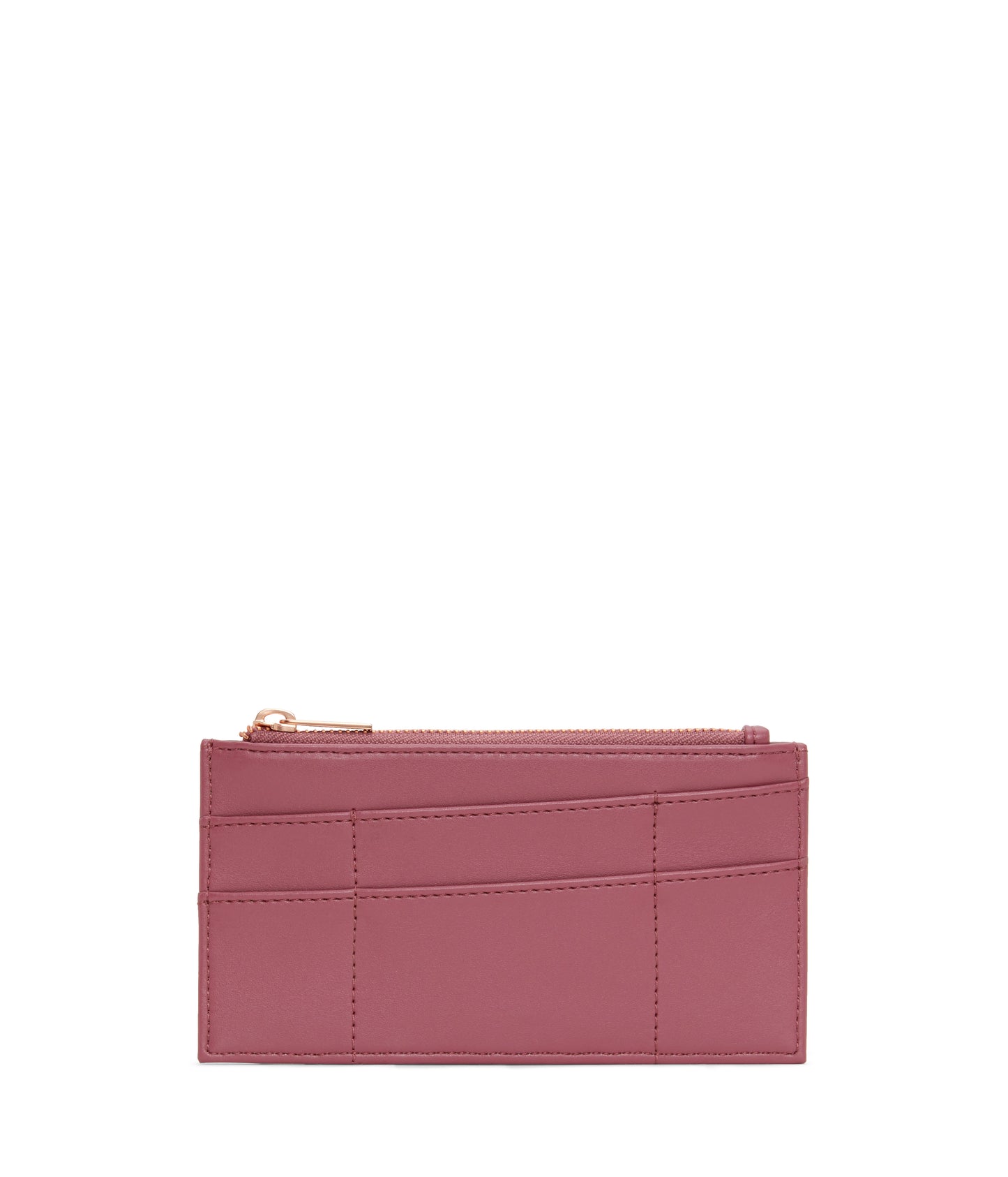 NOLLY Vegan Wallet - Loom | Color: Rosewood- variant::Rosewood