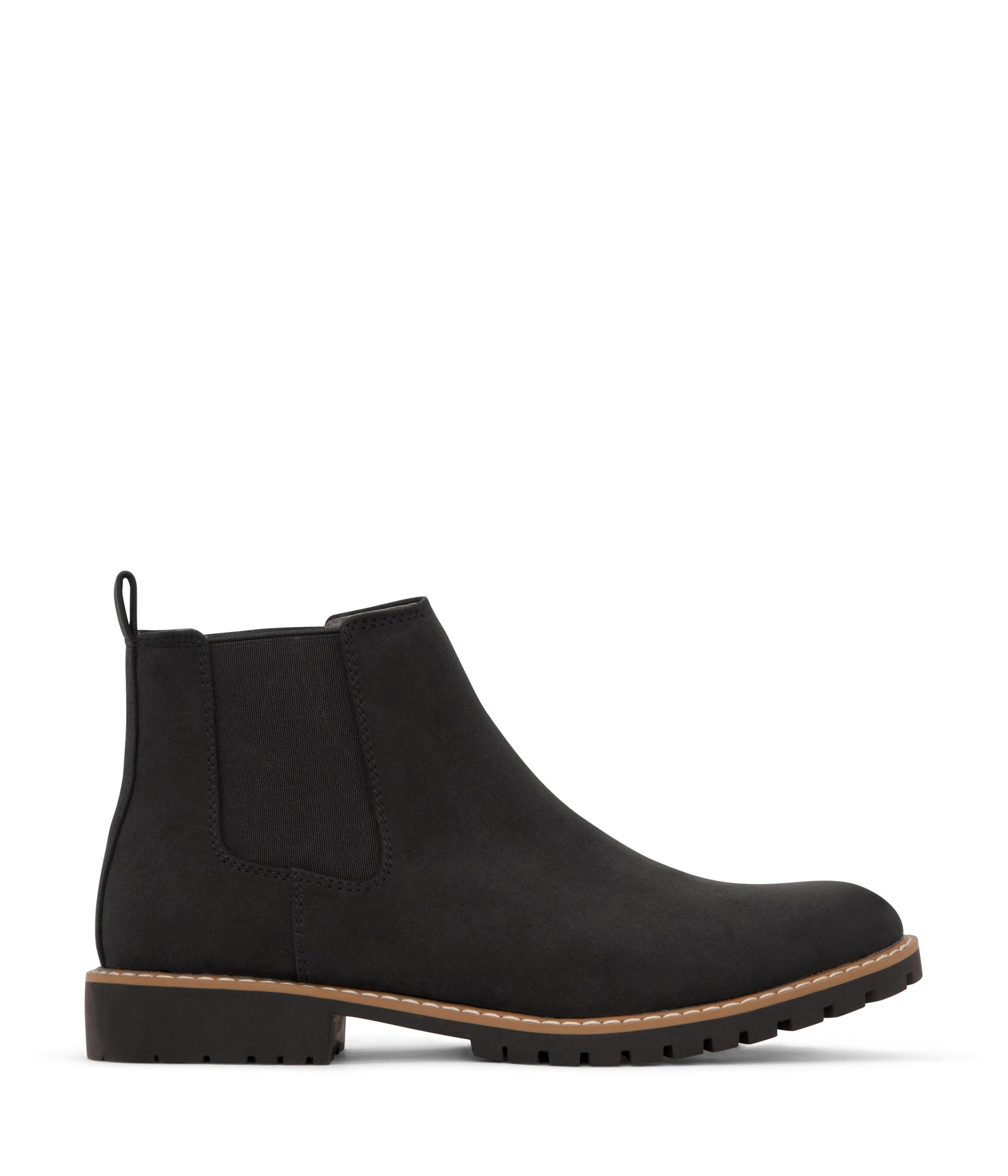 Hail Men's Vegan Chelsea Boots | Color: Black- variant::black