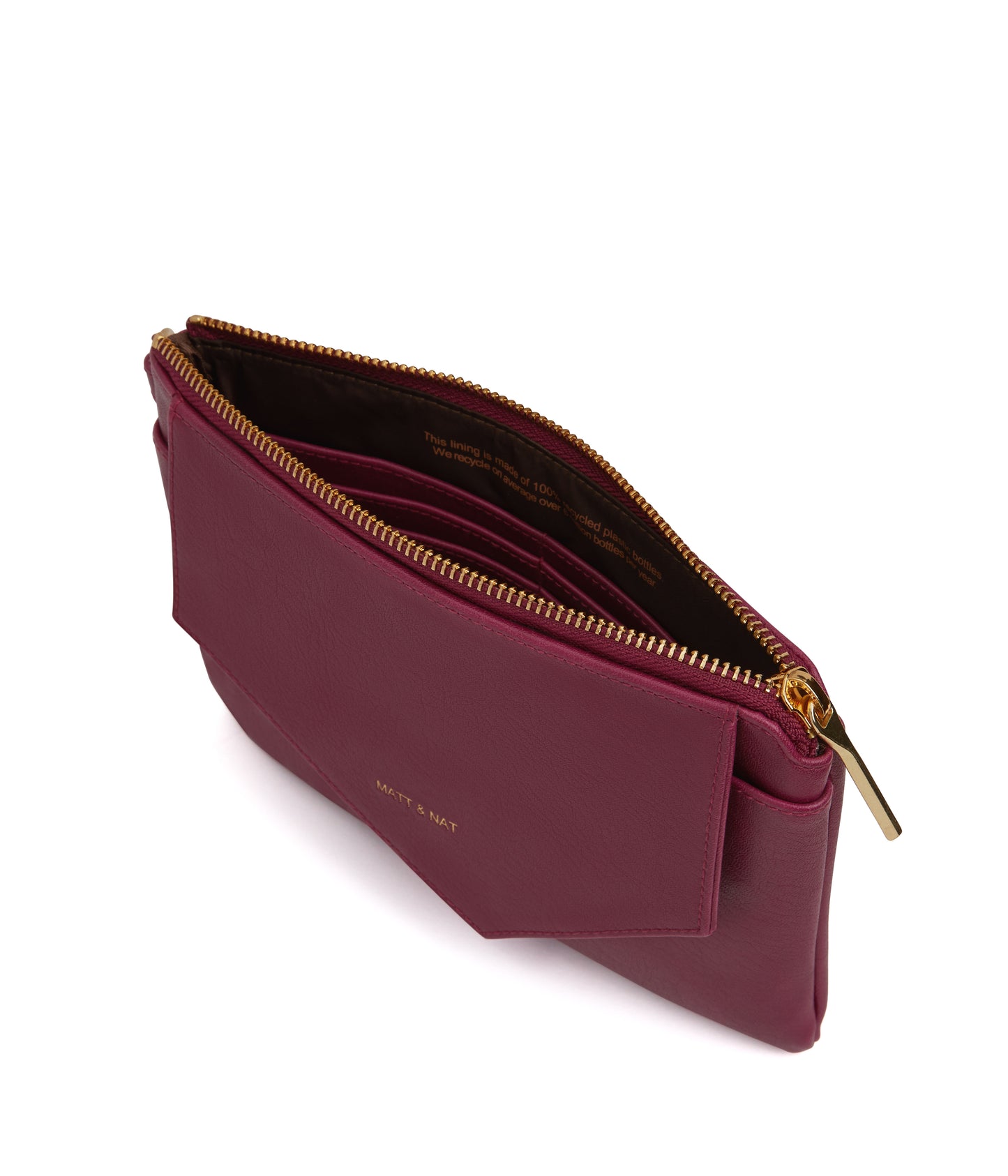 NIA Vegan Wristlet Wallet - Vintage | Color: Garnet- variant::Garnet