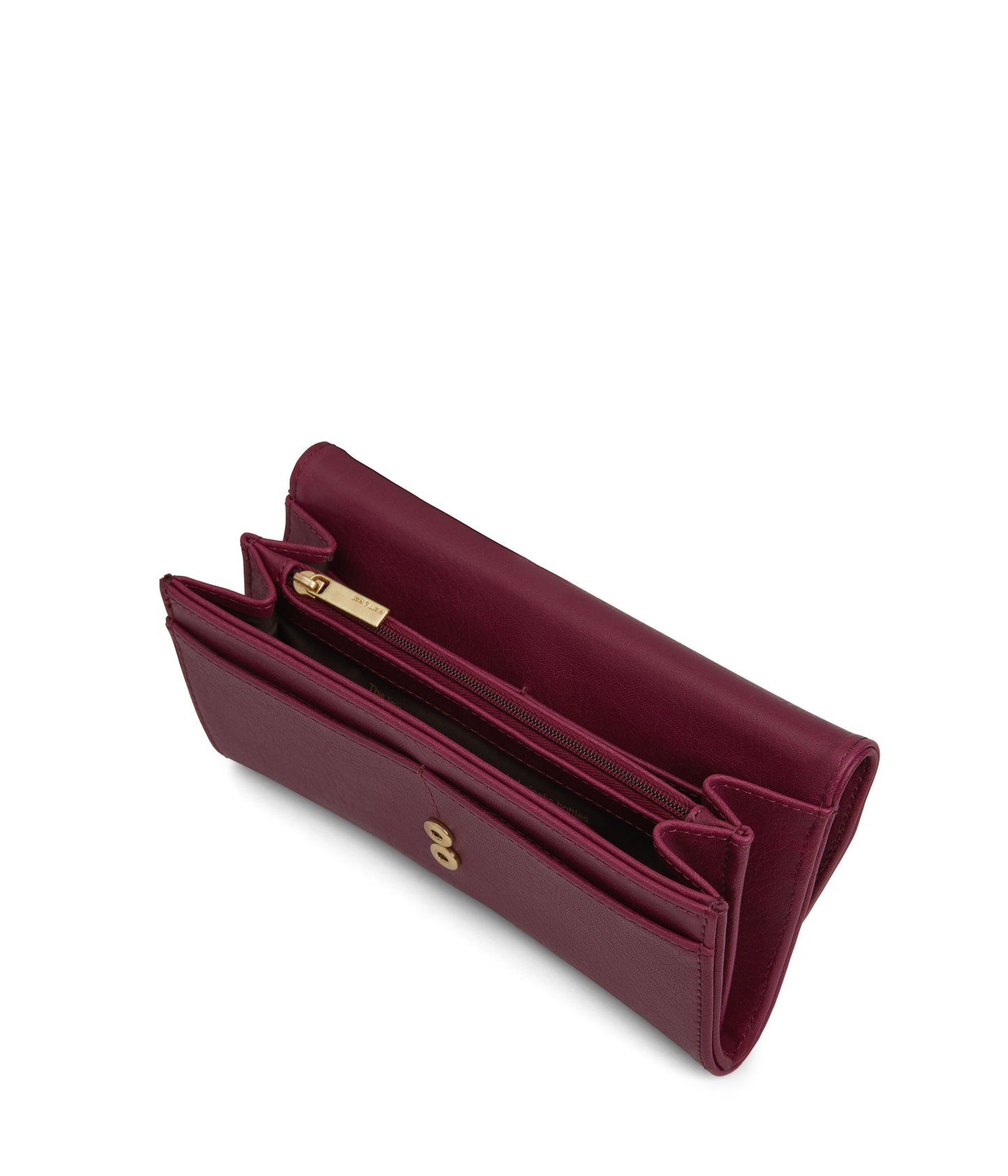 VERA Vegan Wallet - Vintage | Color: Garnet- variant::Garnet