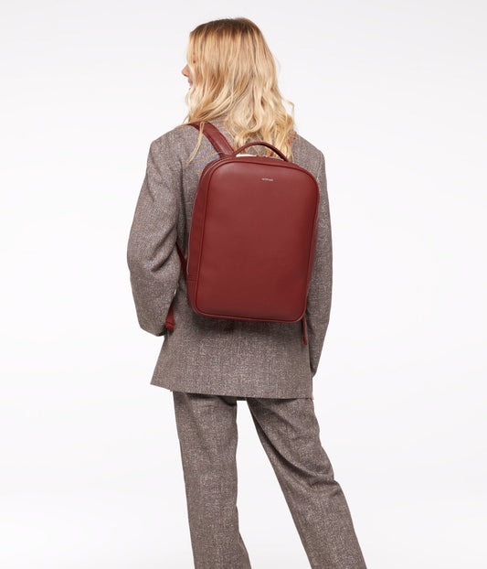 ALEX Vegan Backpack - Loom | Color: Purple - variant::mulberry