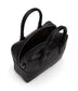ARLIE Small Vegan Satchel - Loom | Color: Black - variant::blacks