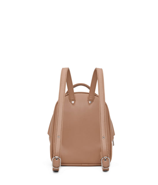 BALIMINI Vegan Mini Backpack - Loom | Color: Tan - variant::cafe