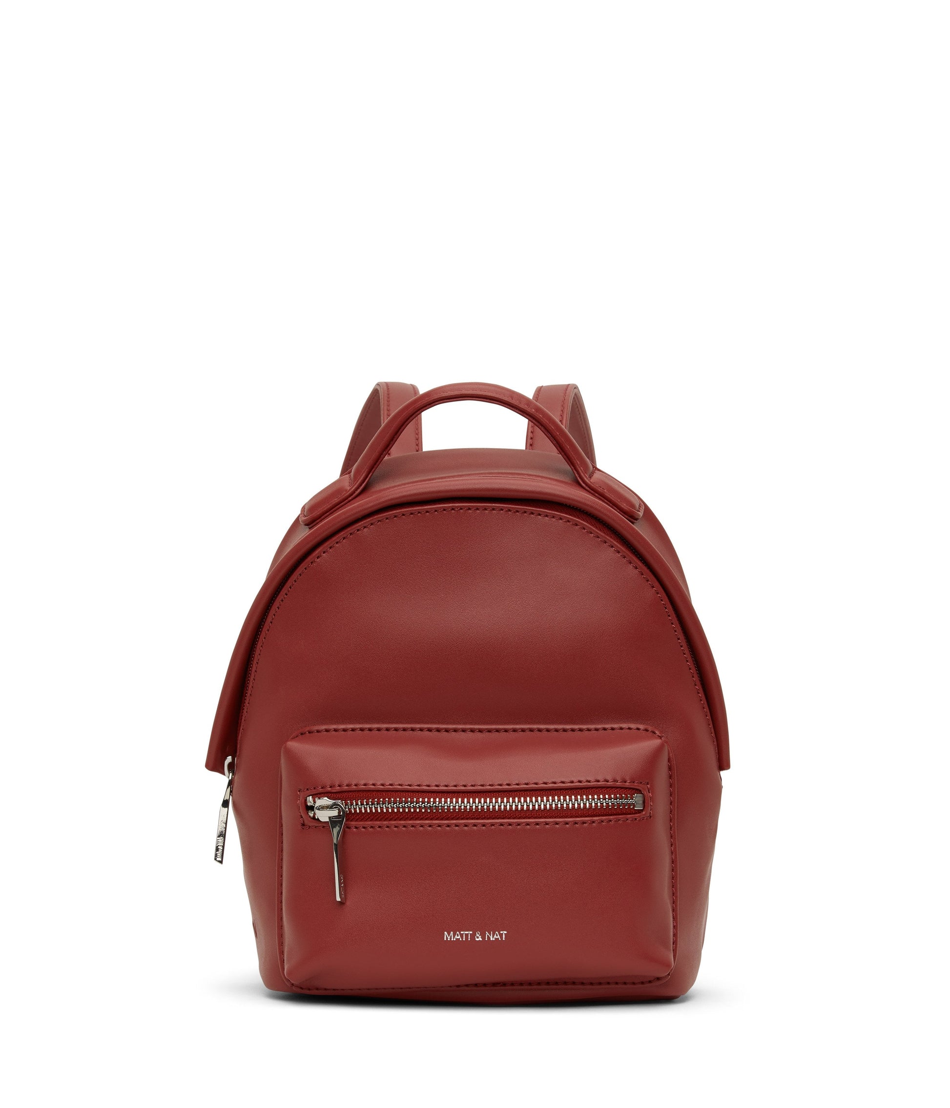 BALIMINI Vegan Mini Backpack - Loom | Color: Red - variant::gala