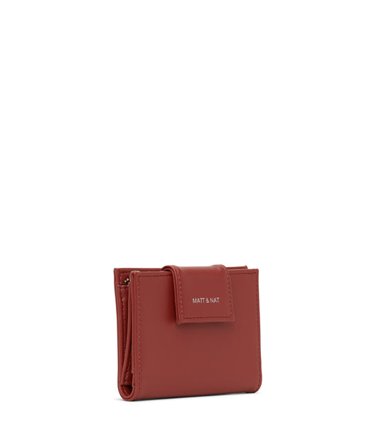 CRUISESM Small Vegan Wallet - Loom | Color: Red - variant::gala
