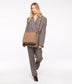 DOVER Vegan Shoulder Bag - Loom | Color: Purple - variant::mulberry