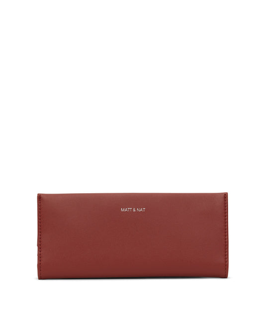 LAF Vegan Long Wallet - Loom | Color: Red - variant::gala