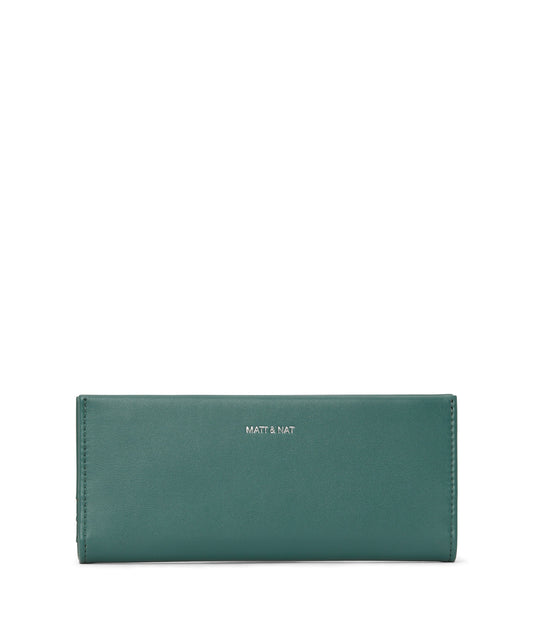 LAF Vegan Long Wallet - Loom | Color: Blue - variant::kombucha
