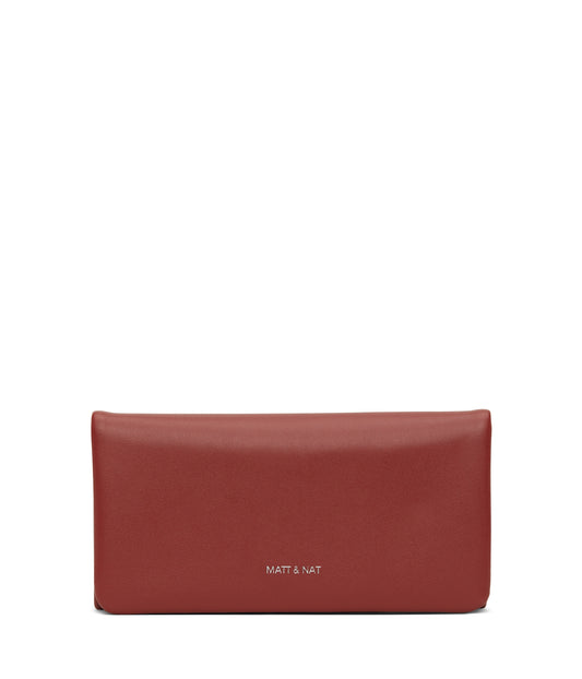 VERSO Vegan Wallet - Loom | Color: Red - variant::gala