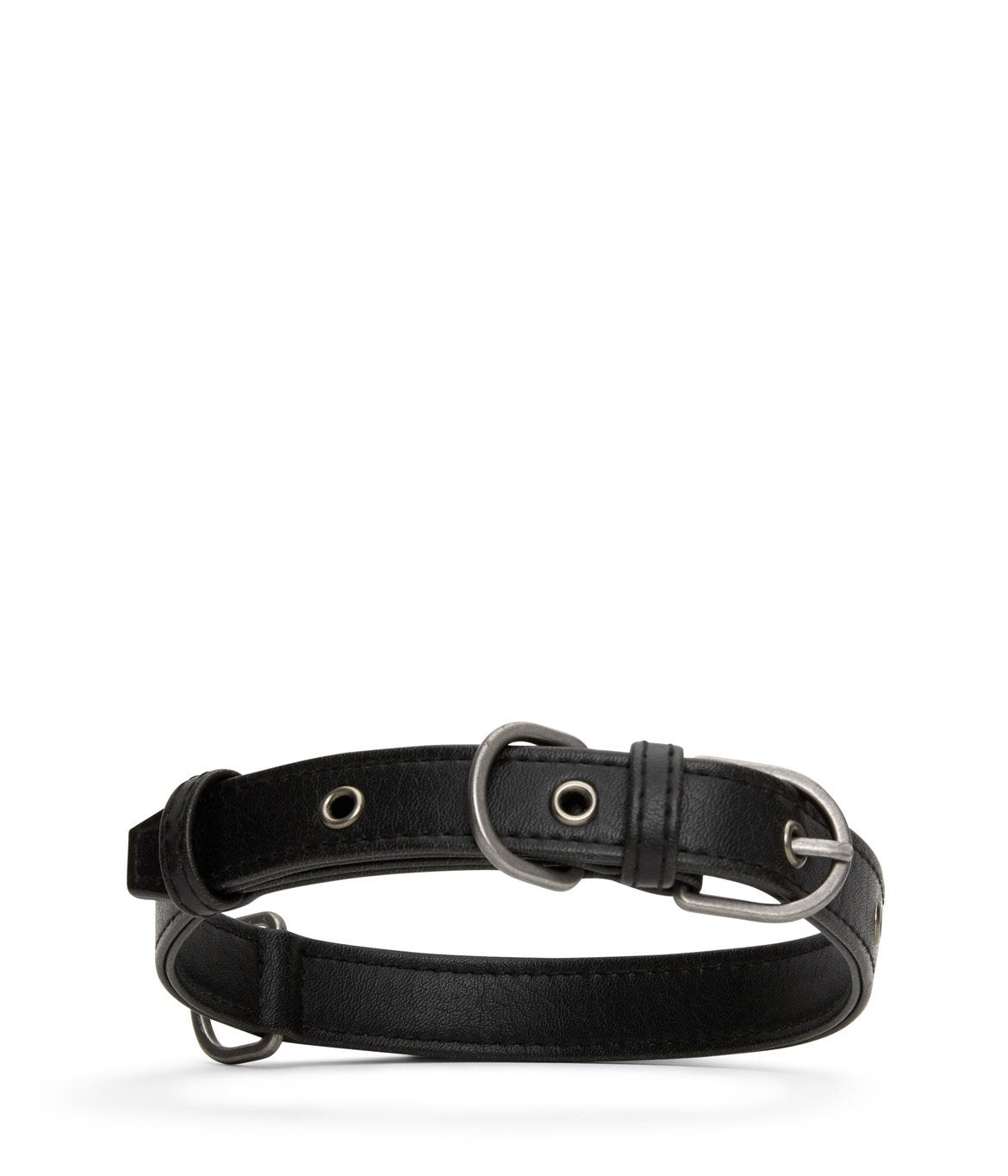 LONDON Dog Collar - Vintage | Color: Black - variant::black