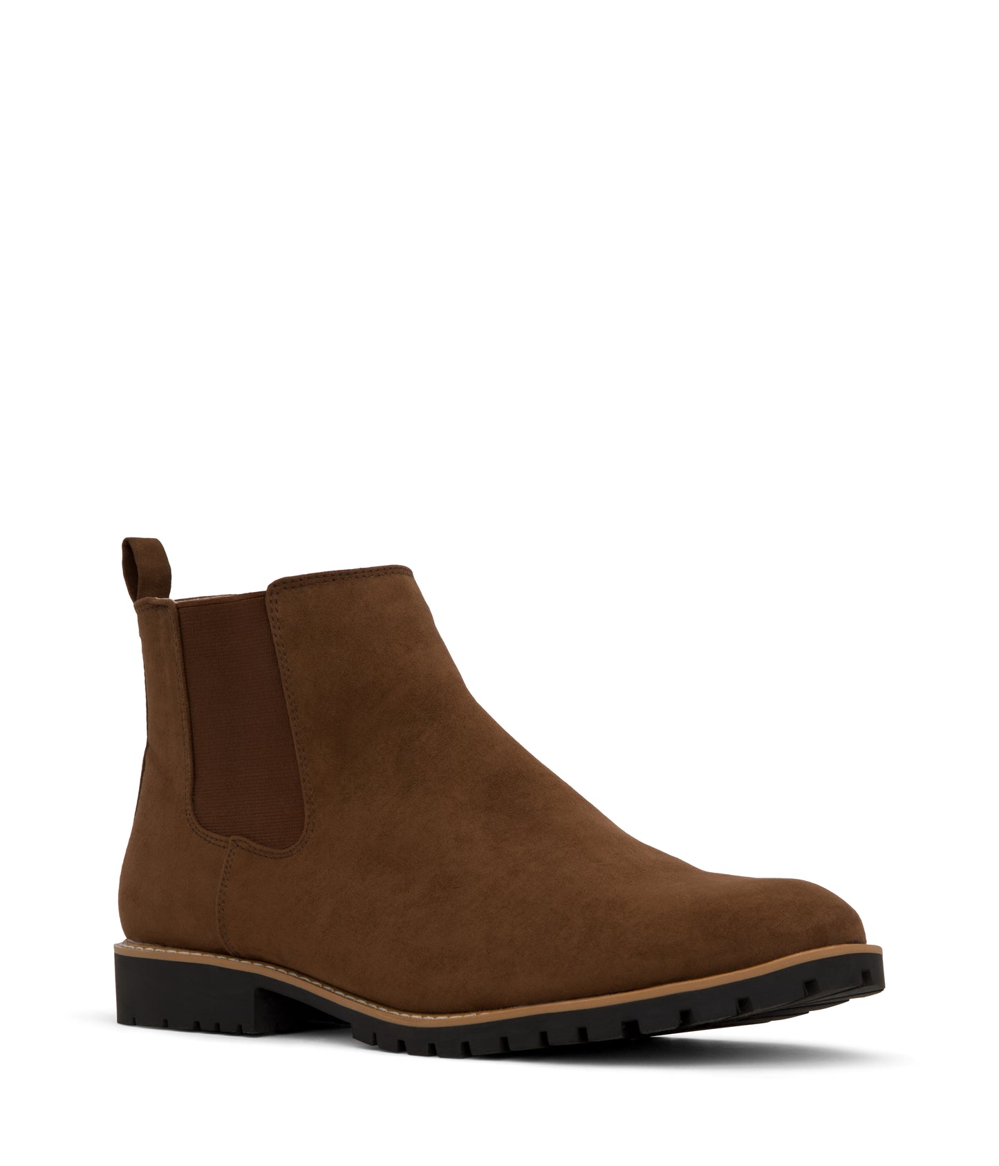 Hail Men's Vegan Chelsea Boots | Color: Chestnut- variant::chestnut