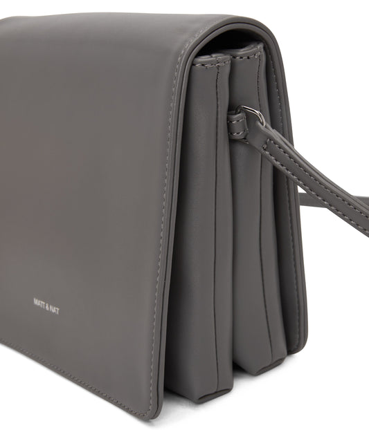 DOVER SM Vegan Crossbody Bag - Loom | Color: Grey - variant::essence