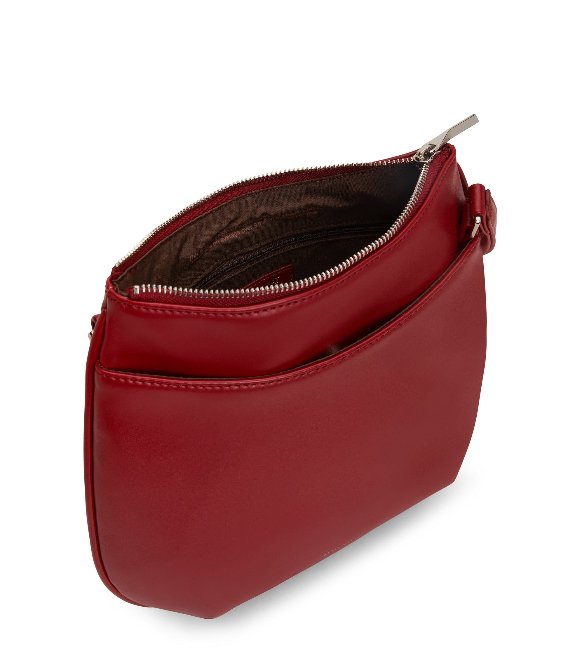 SALO LG Vegan Crossbody Bag - Loom | Color: Red - variant::plum