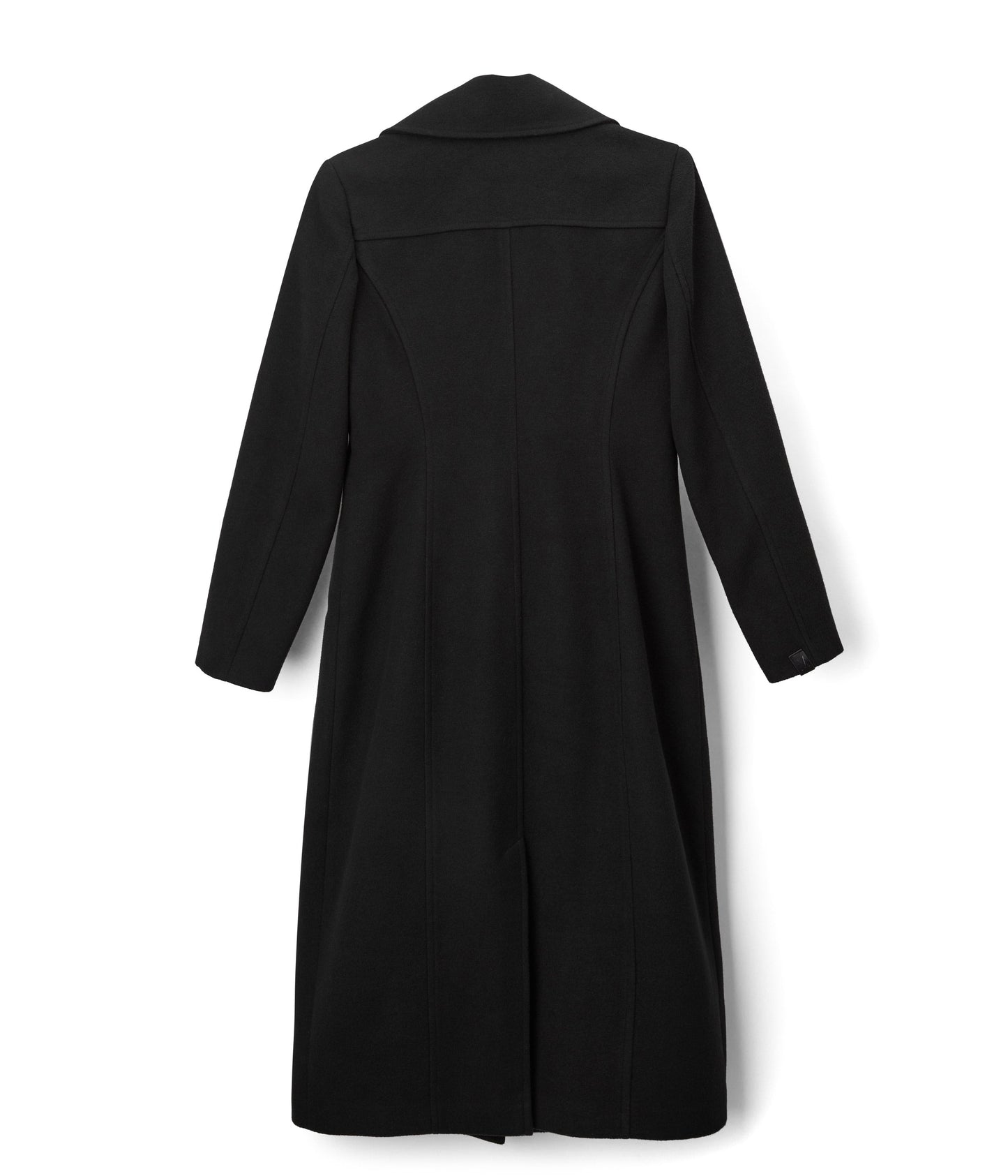 CLARESA Women's Vegan Wool Coat | Color: Black - variant::black