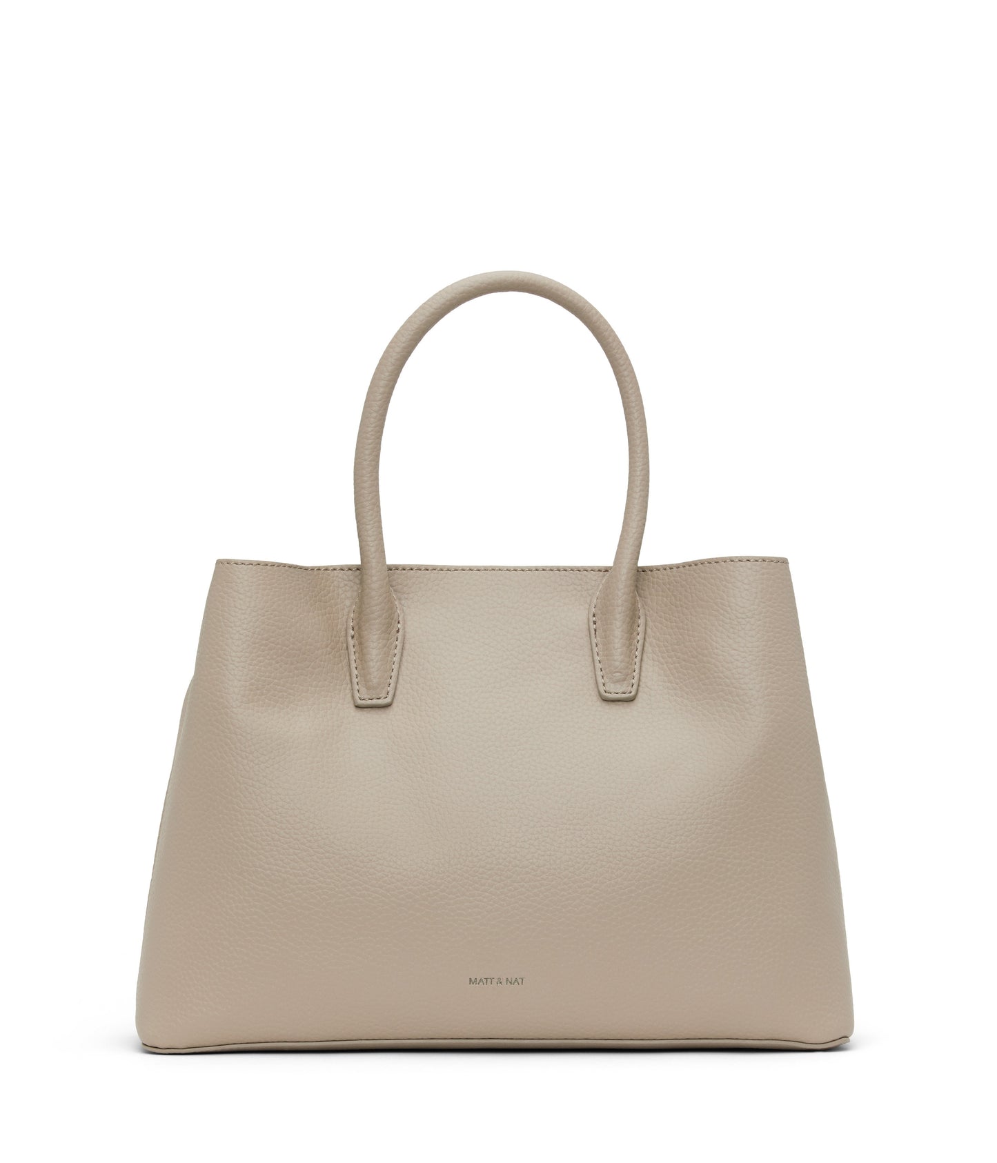 KRISTASM Small Vegan Satchel - Purity | Color: Beige - variant::dream